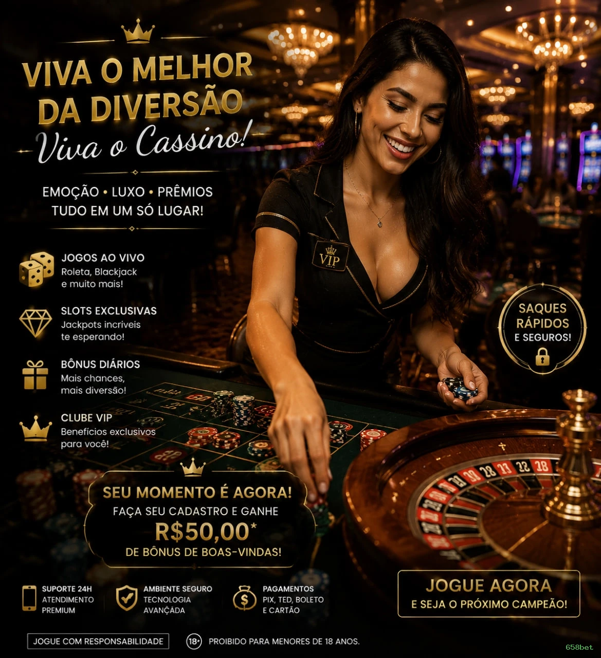 Cashback Semanal 658bet